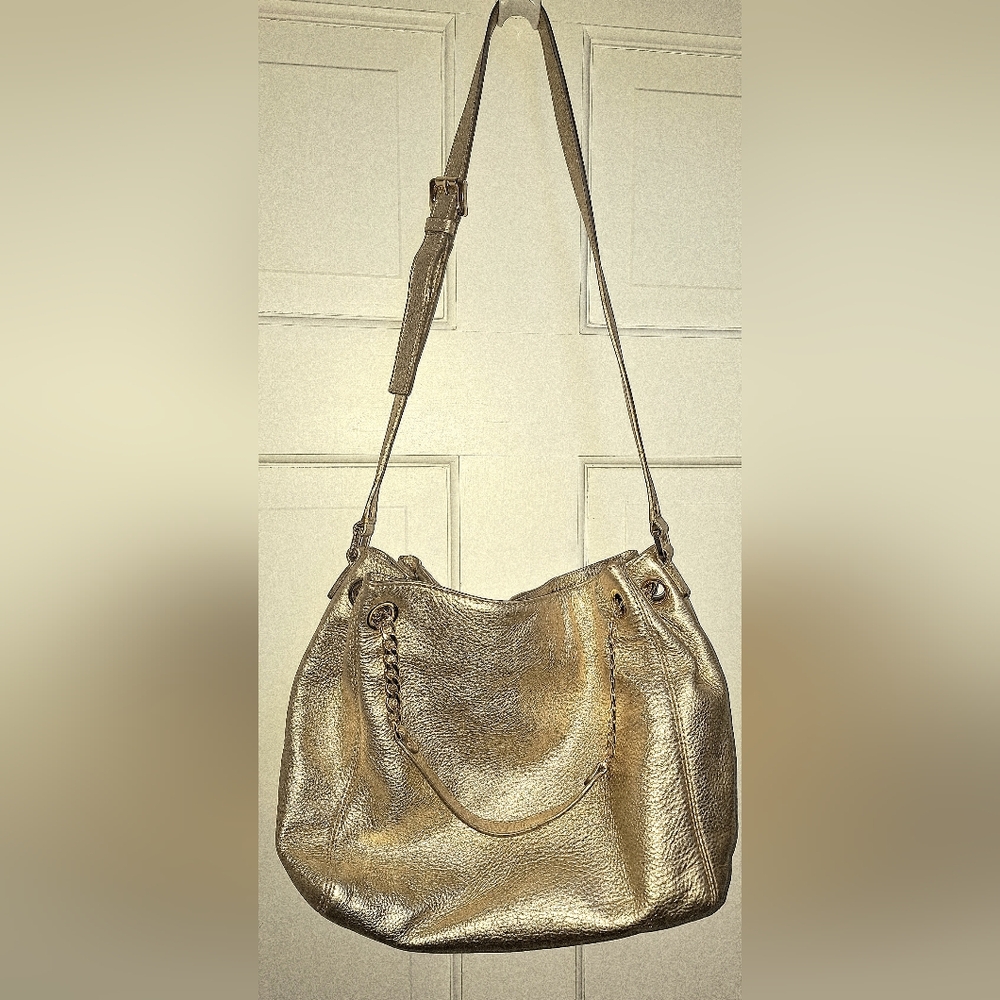 Michael Kors Collection Gold Chain Handles Women's Bag